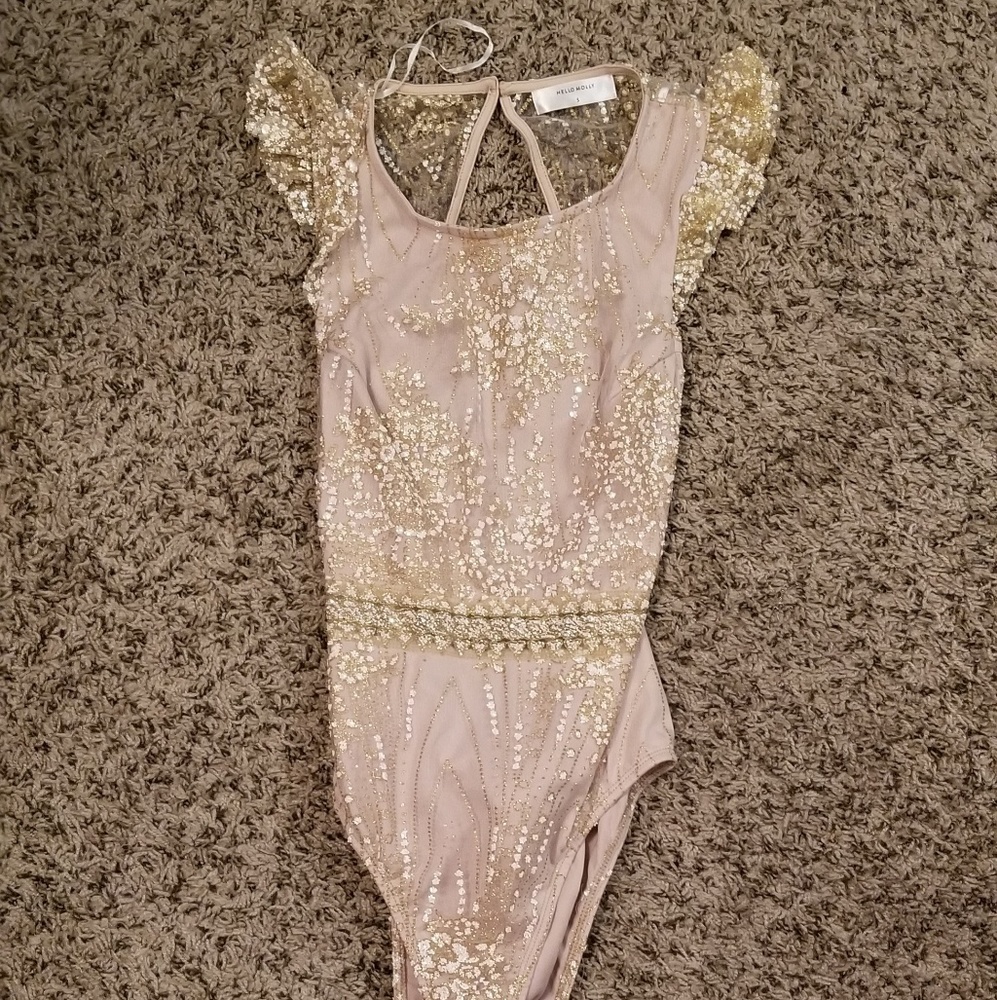 Strappy back bodysuit